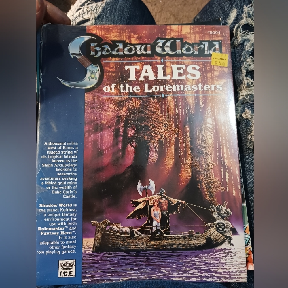 Shadowworld master atlas and shadow world tales of the loremasters 1&2.